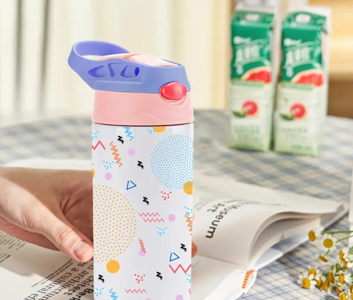 π Little Sip Custom Kids Tumbler β 12oz Flip-Top Bottle
