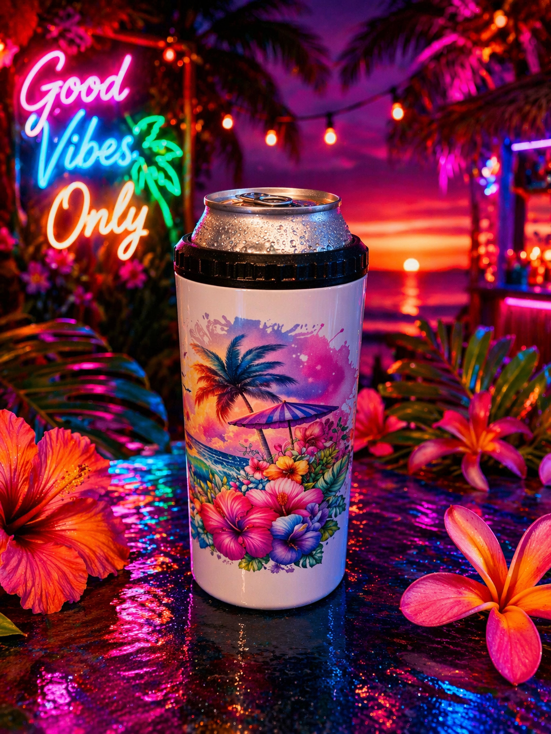 Beachside Bliss Chill Keeper 🌺☀️