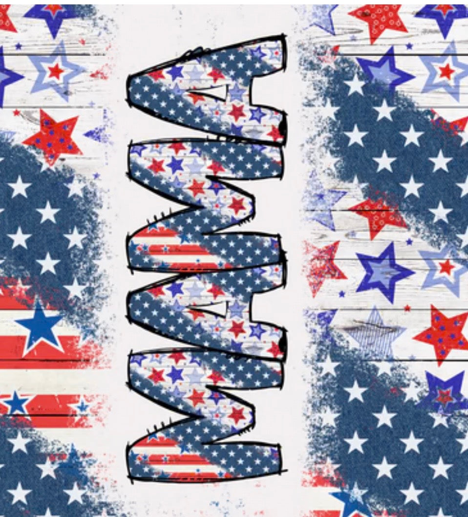 All-American Mama β Sublimation Heat Transfer Add-On