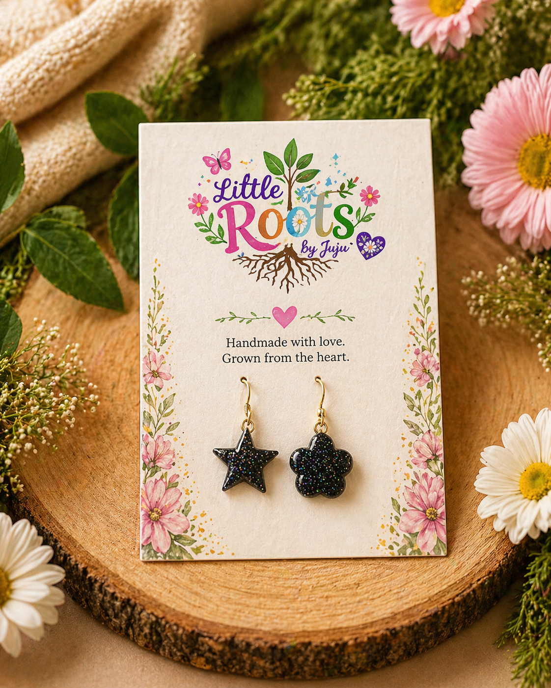 Little Lights Drop Earrings | Little Roots by Juju