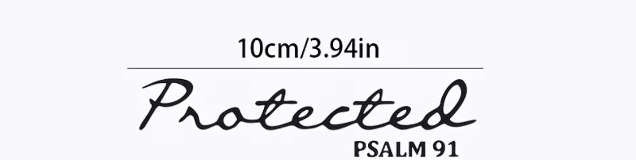 Covered & Protected™ Psalm 91 Decal