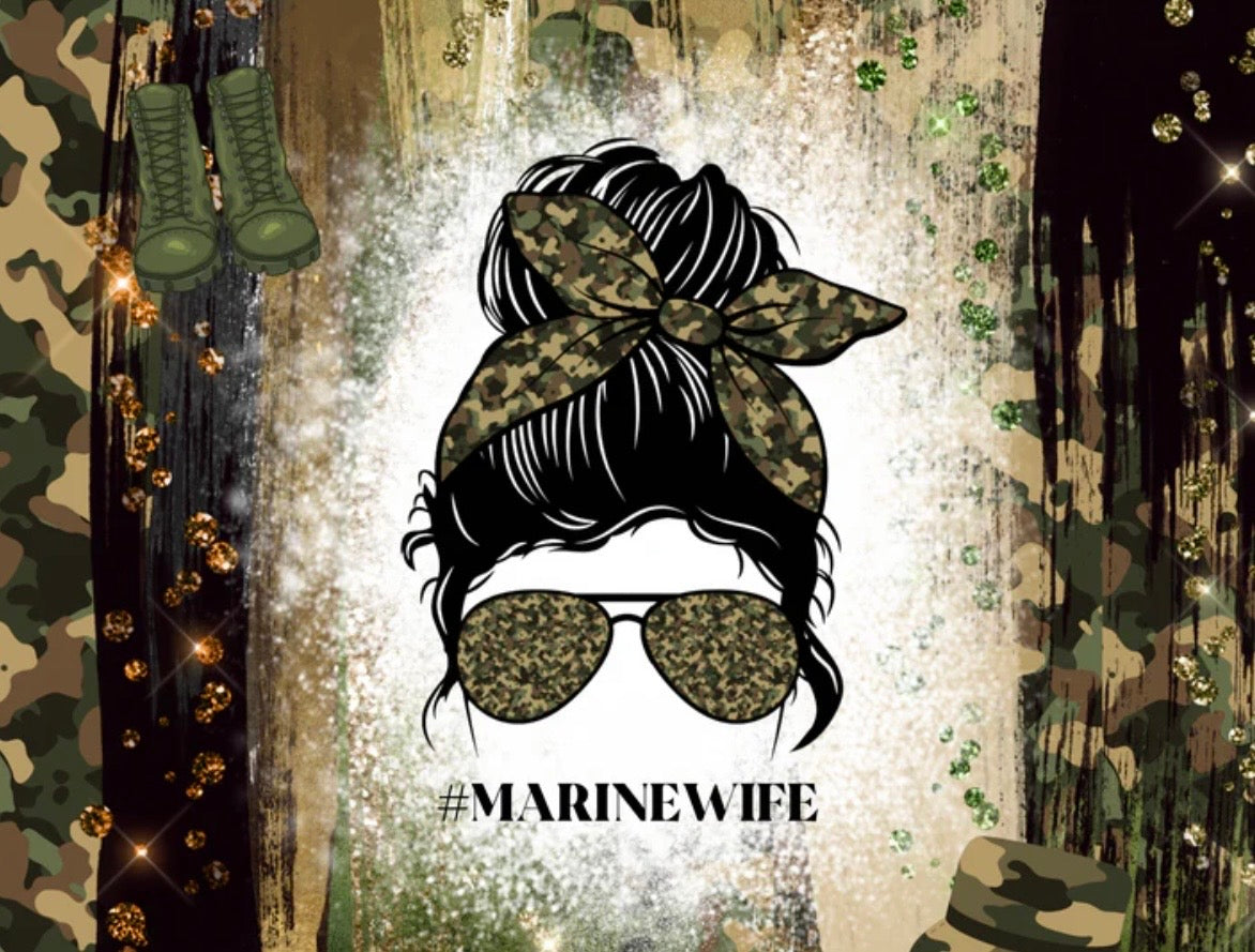 Marine Wife Strength β Sublimation Heat Transfer Add-On