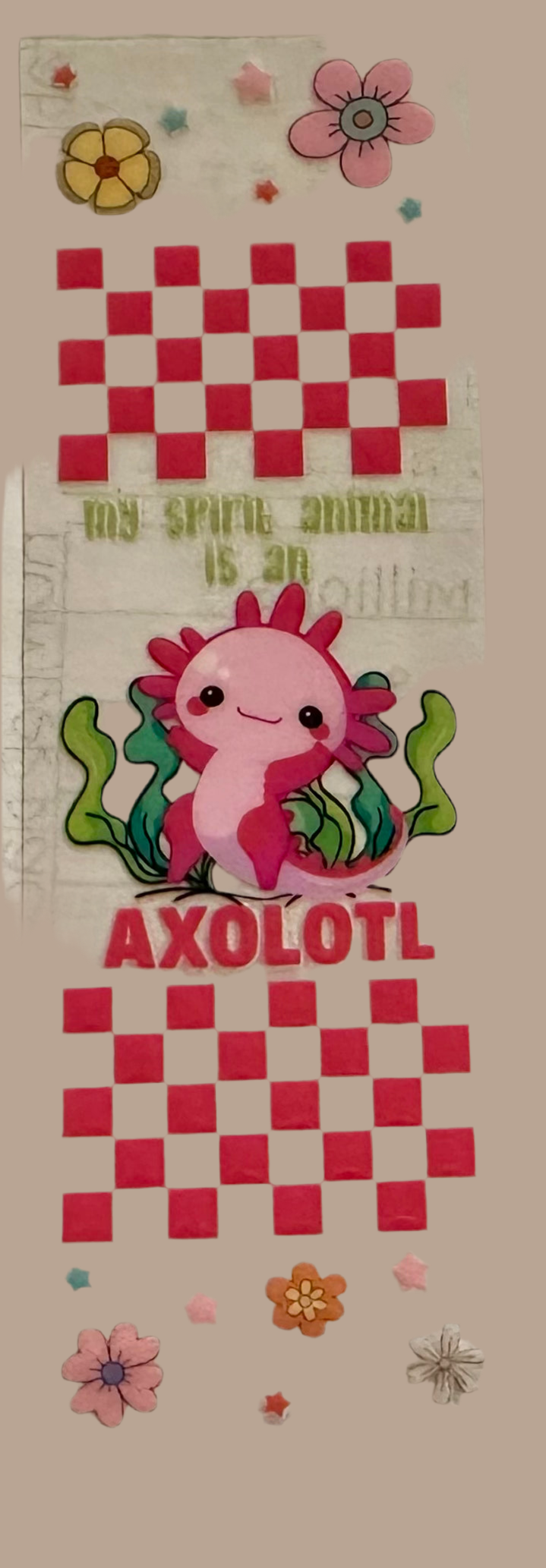 šø Axolotl Cutie⢠UVDTF Pen Decal
