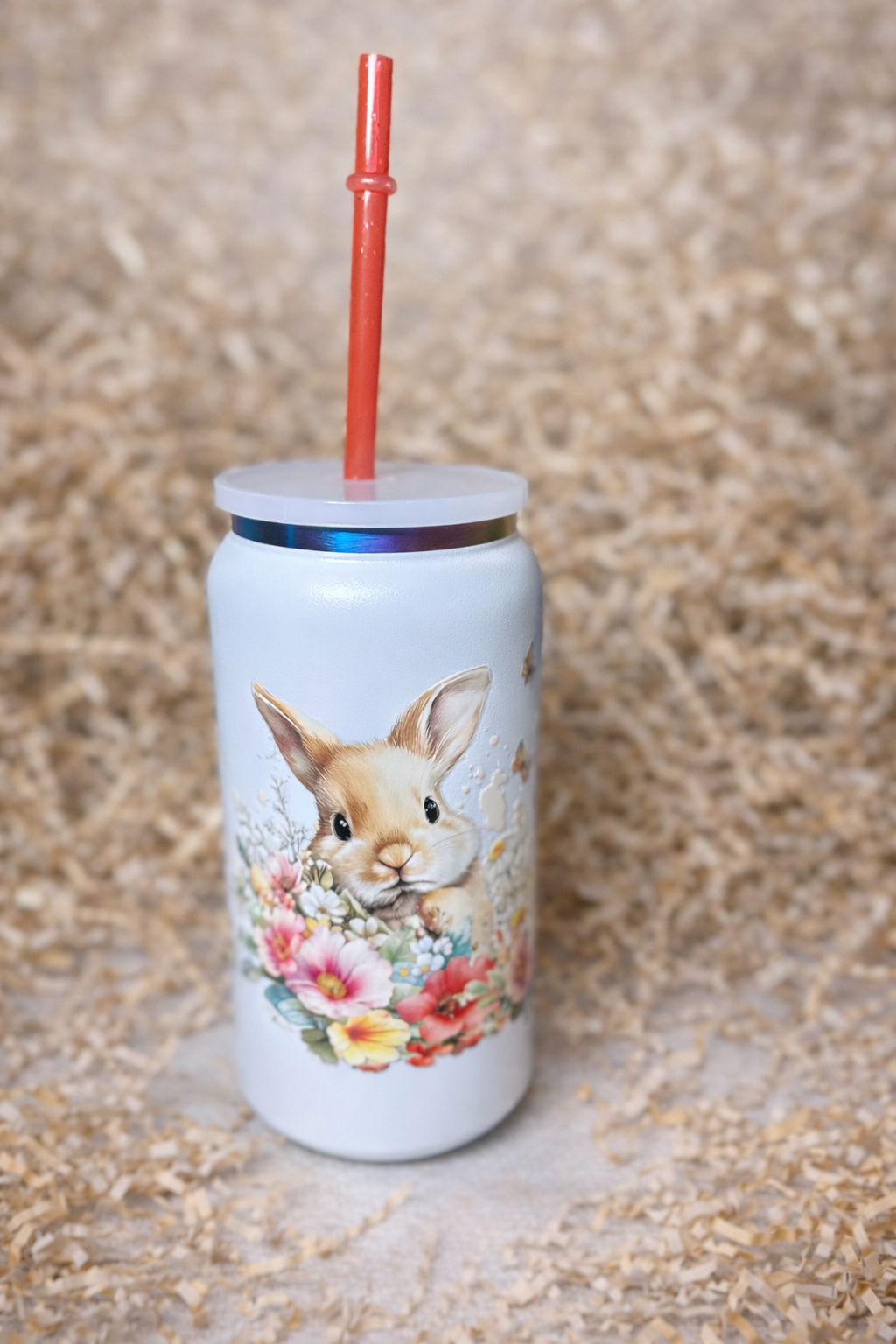 🐰🌸 “Bunny Pop” Color-Changing Easter Tumbler 🌸🐰
