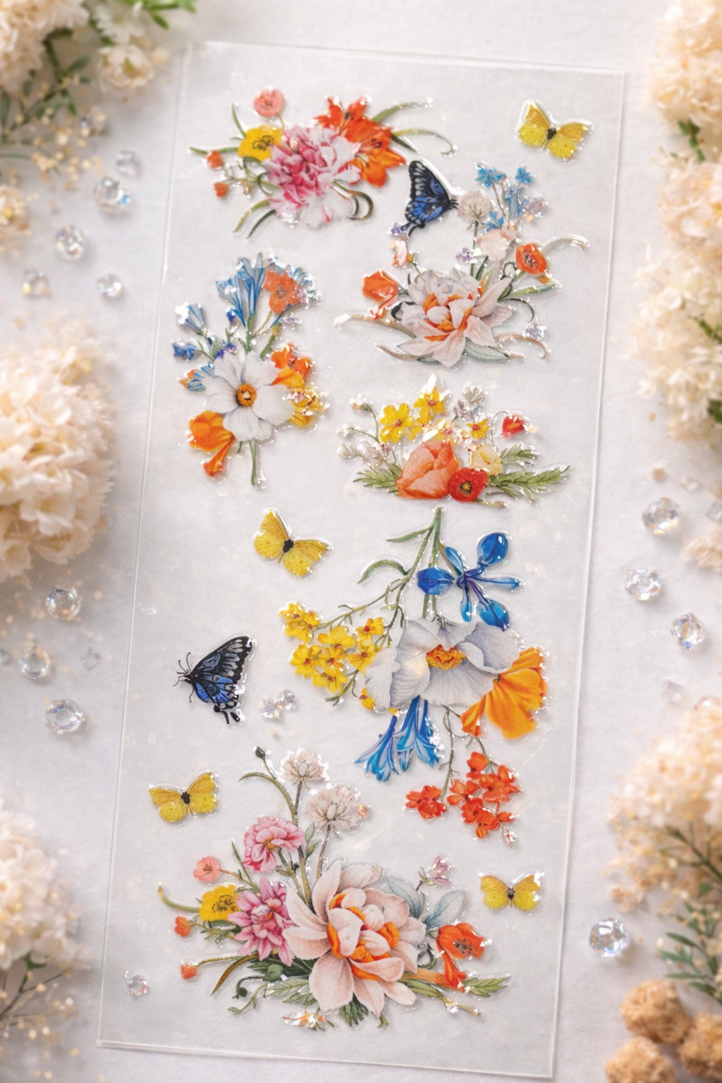Wildflower Garden Luxe Pen Wrap 🌸🦋