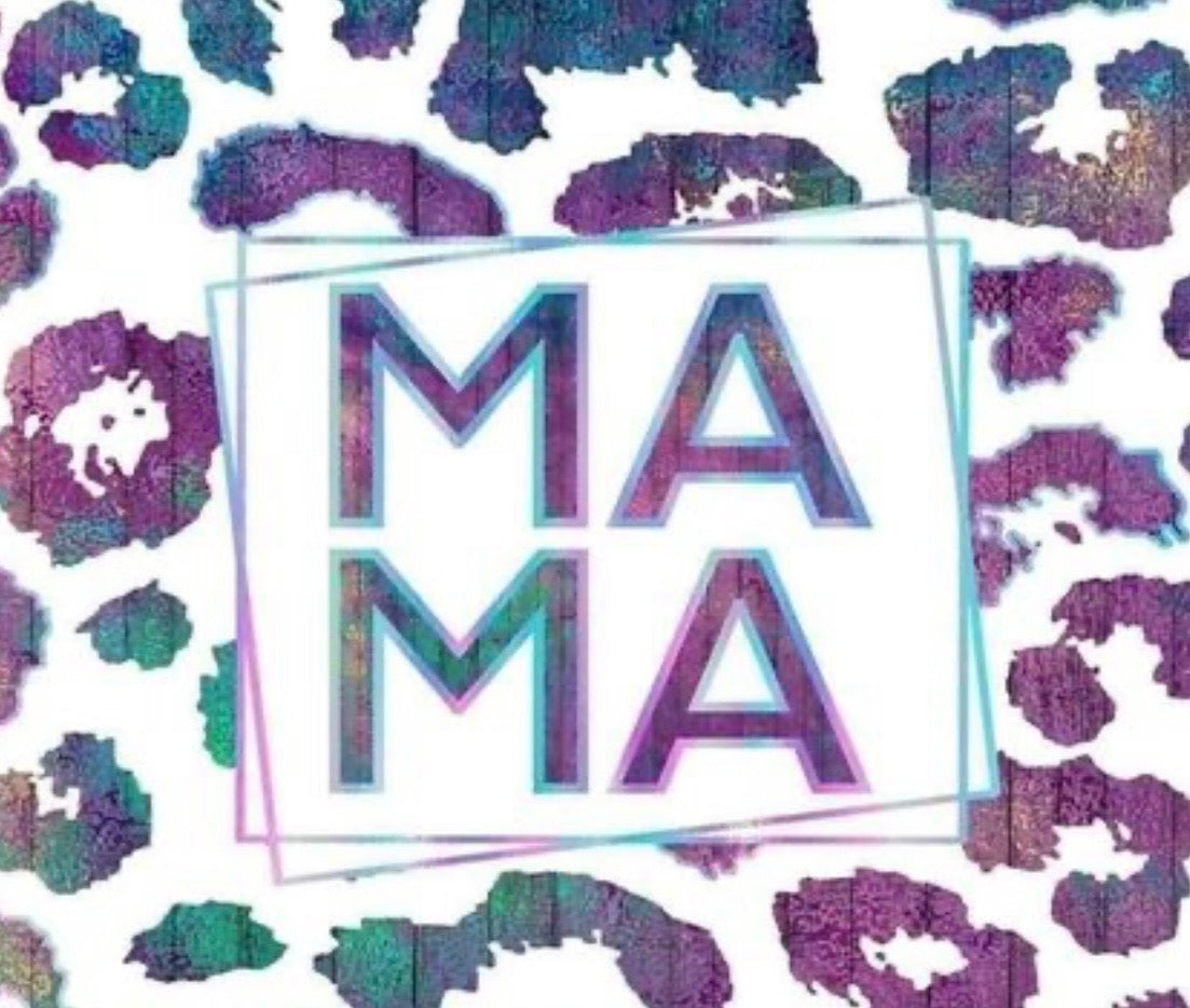 Mama Glow – Sublimation Heat Transfer Add-On
