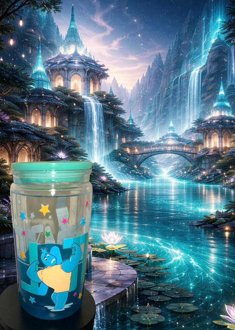 AquaSpark™ Elemental Glitter Sip