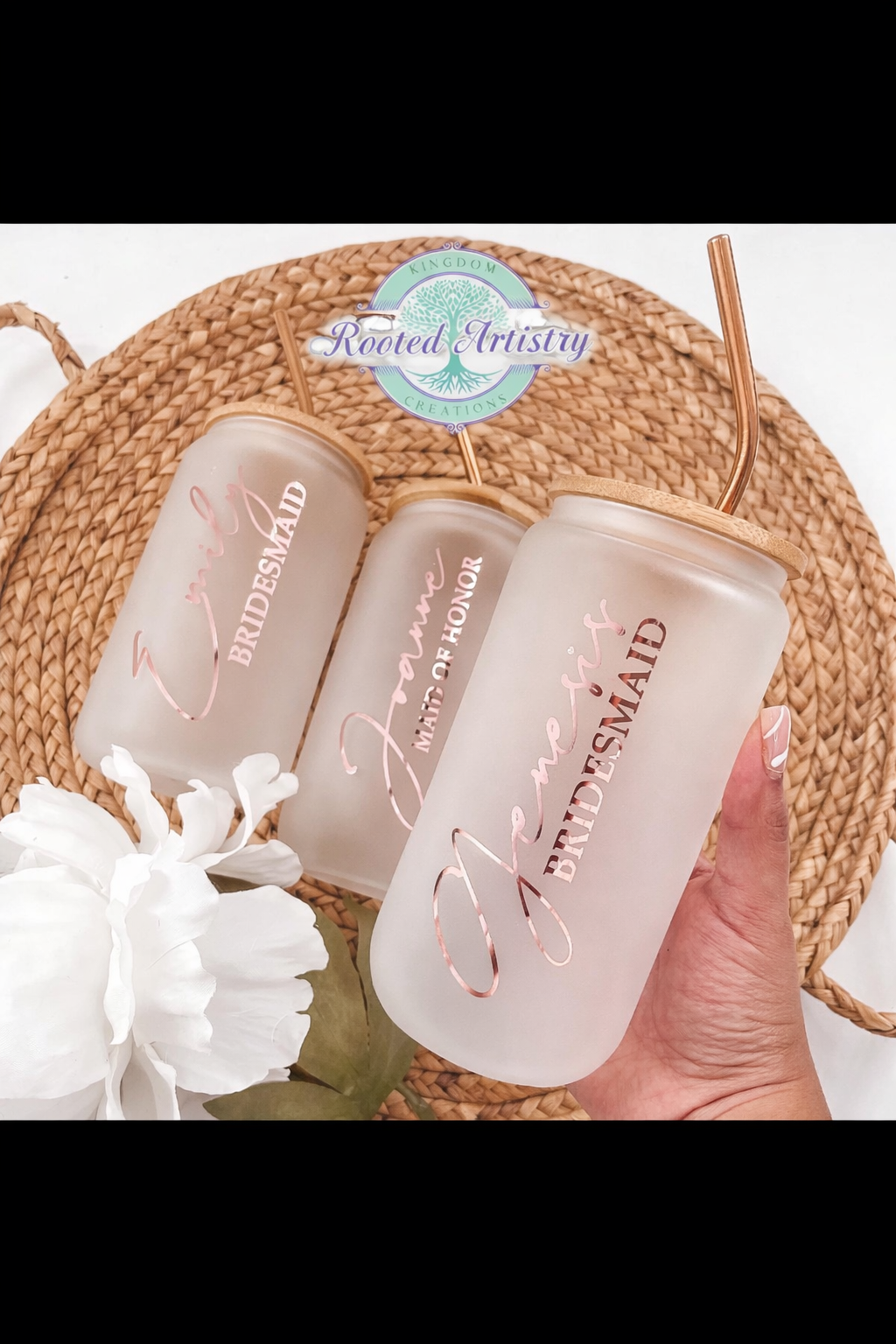 💍 Wedding Party Custom Tumbler Bundles