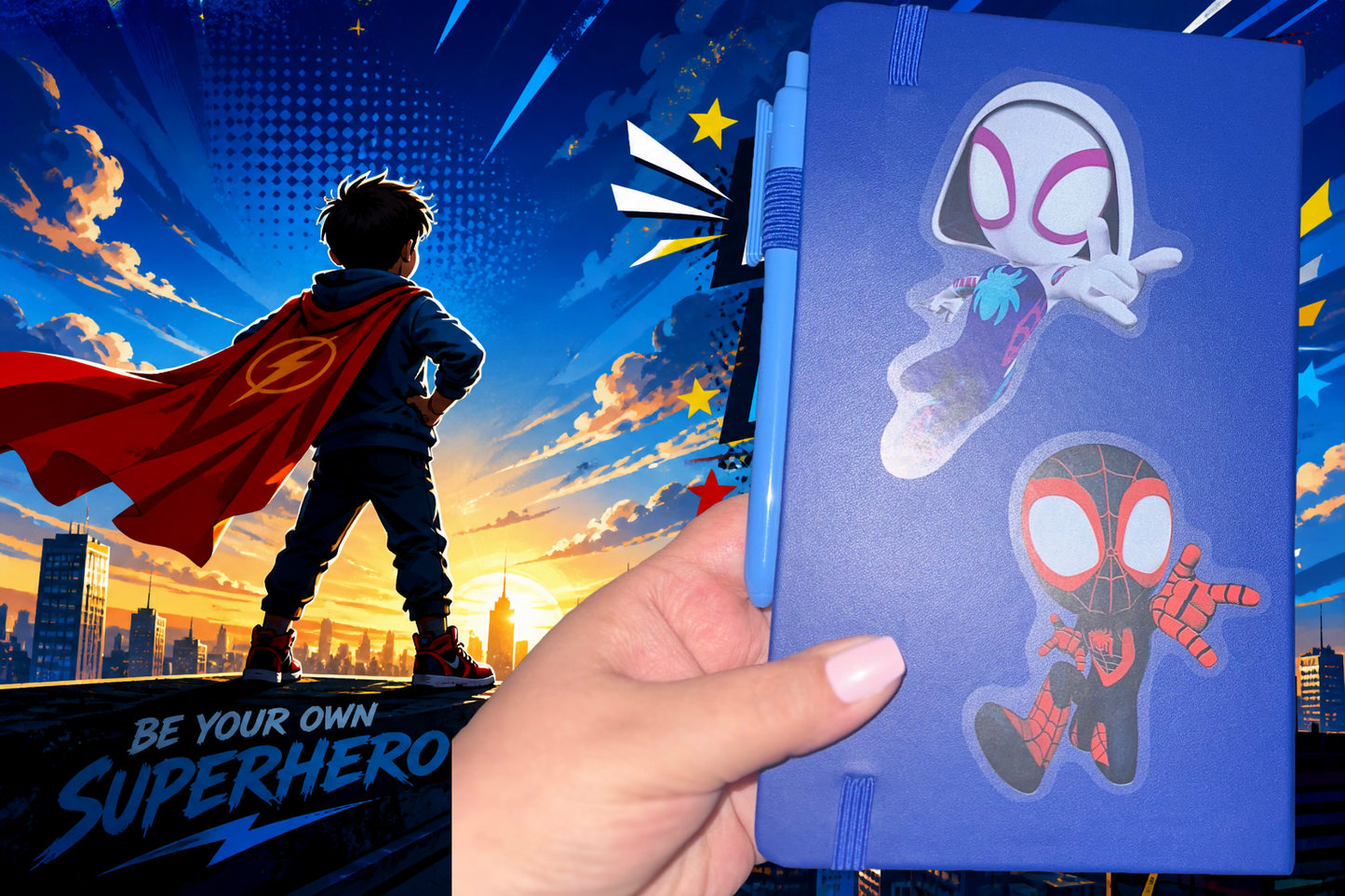 Web of Wonder™ Spidey Navy Adventure Journal