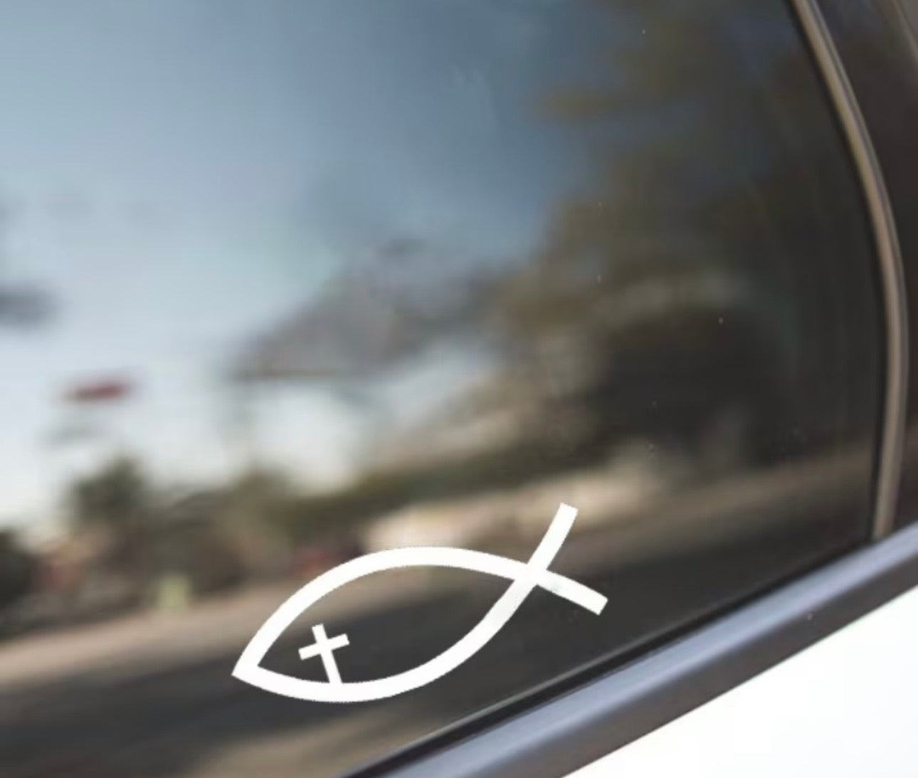 Christian Fish™ Window Decal