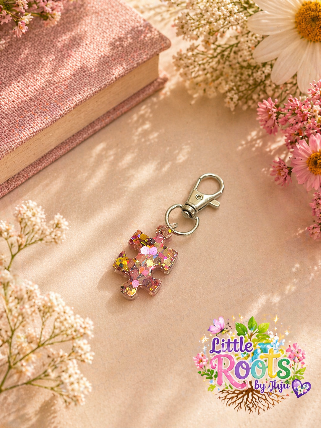 Pieces of Joy Keychain | Little Roots by Juju