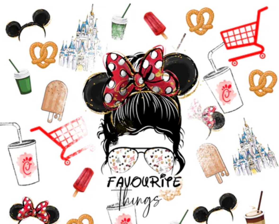 Theme Park Favorite Things – Sublimation Heat Transfer Add-On