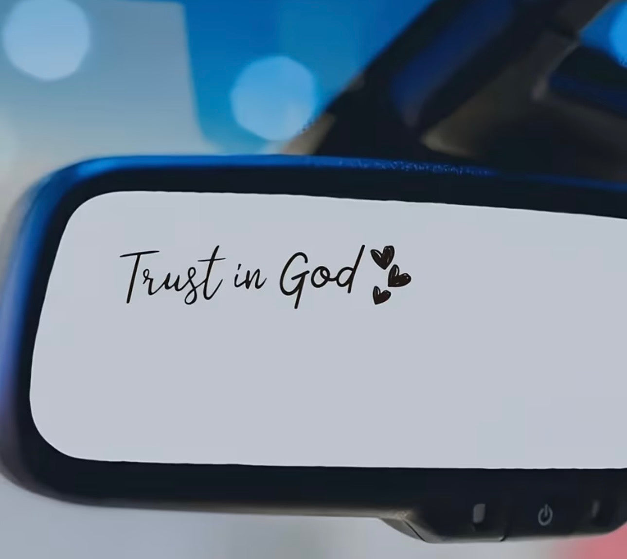 Mirror Reminder™ Trust in God Decal