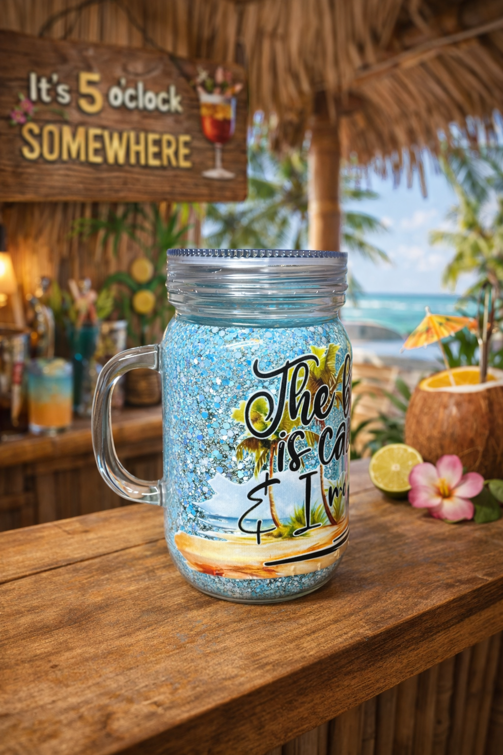 🌊 Beach Is Calling – 20 oz ChillSip PolyFlow Tumbler