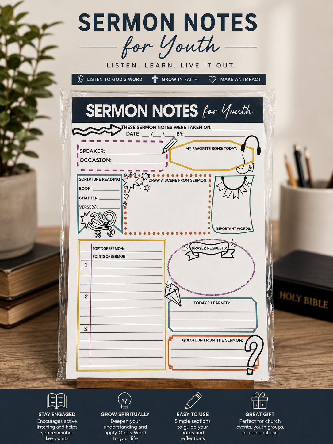 Faith & Feathers™ Devotional Gift Set