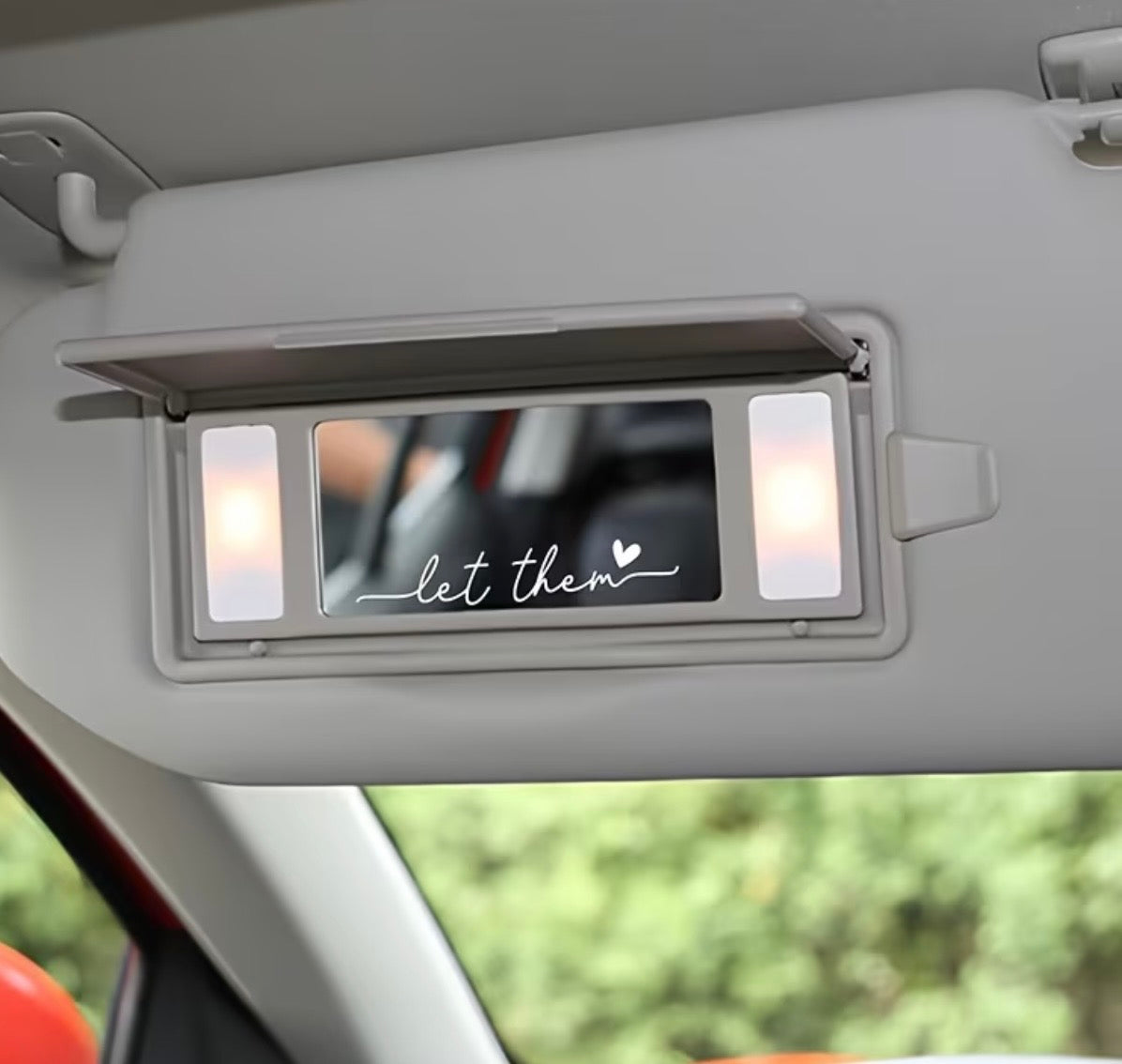 Let Them™ Mirror Affirmation Decal