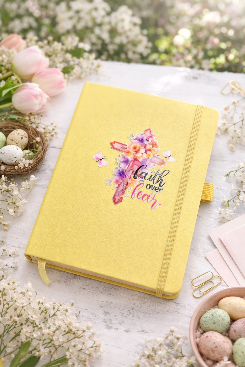 Sunshine & Scripture ✨ | Neon Faith Spring Journal