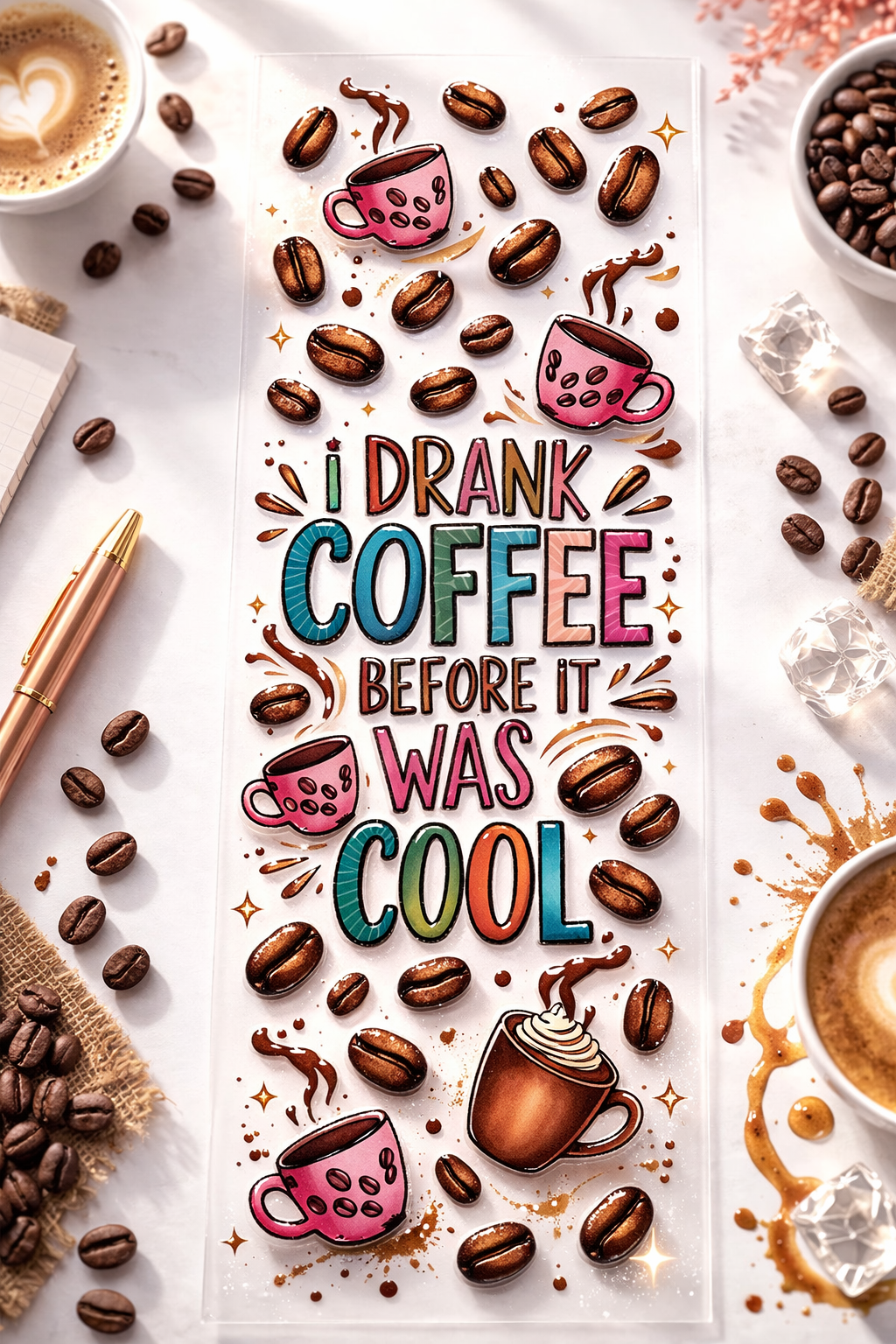 Coffee Before Cool Pen Wrap ☕🔥