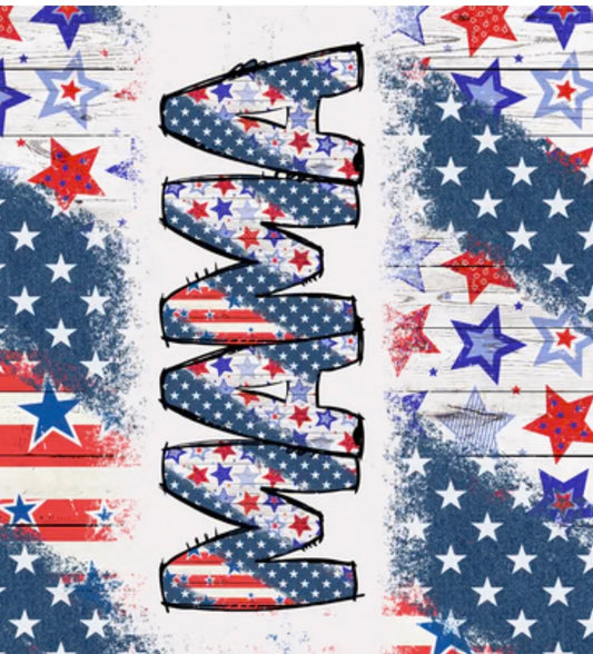 All-American Mama – Sublimation Heat Transfer Add-On