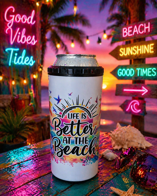 Beachside Bliss Chill Keeper 🌺☀️
