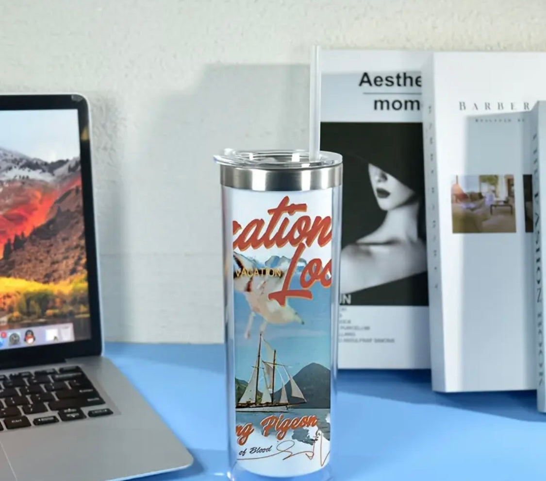 Stainless Steel Snow Globe Tumbler￼