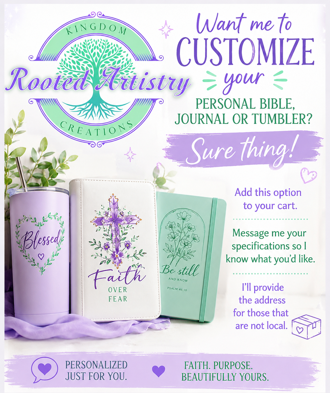 The Custom Order Experience 🌿
