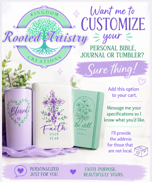 The Custom Order Experience 🌿