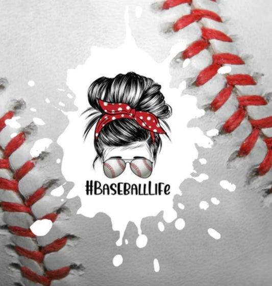Baseball Life – Sublimation Heat Transfer Add-On
