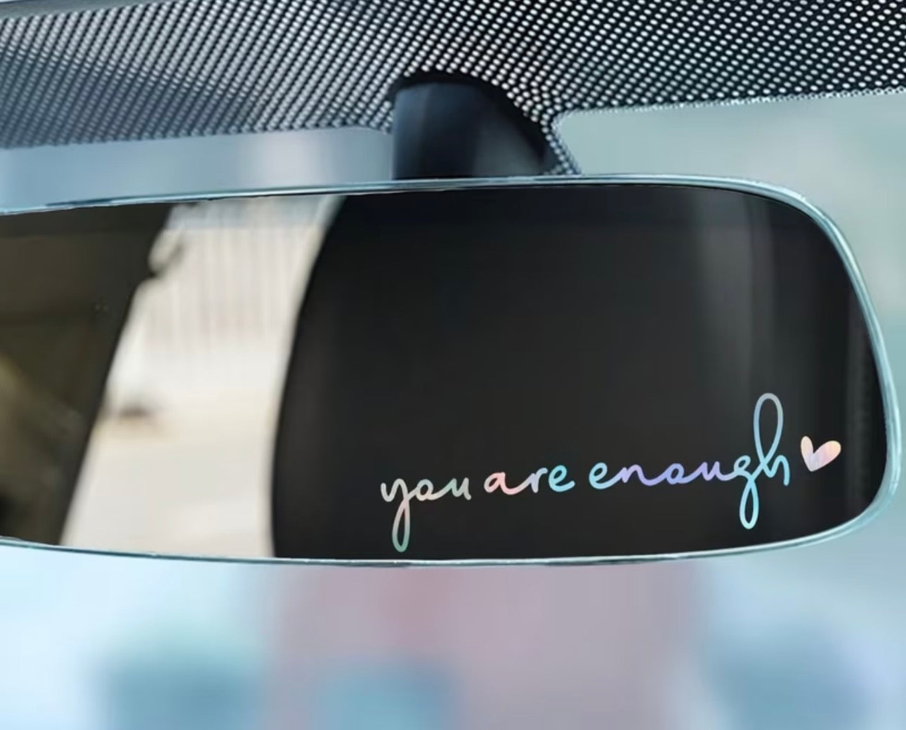 You Are Enough™ Mirror Affirmation Decal
