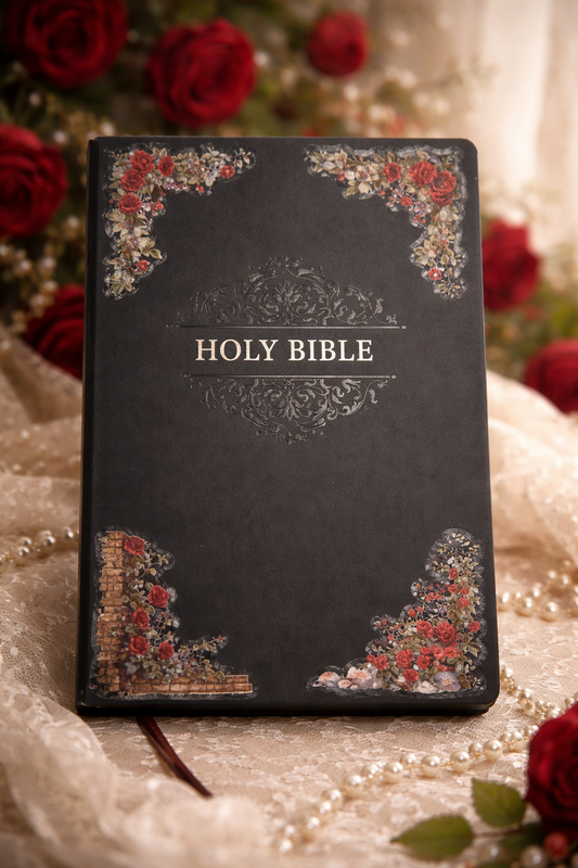 🌹 It Is Well: Crimson Heirloom NKJV Bible
