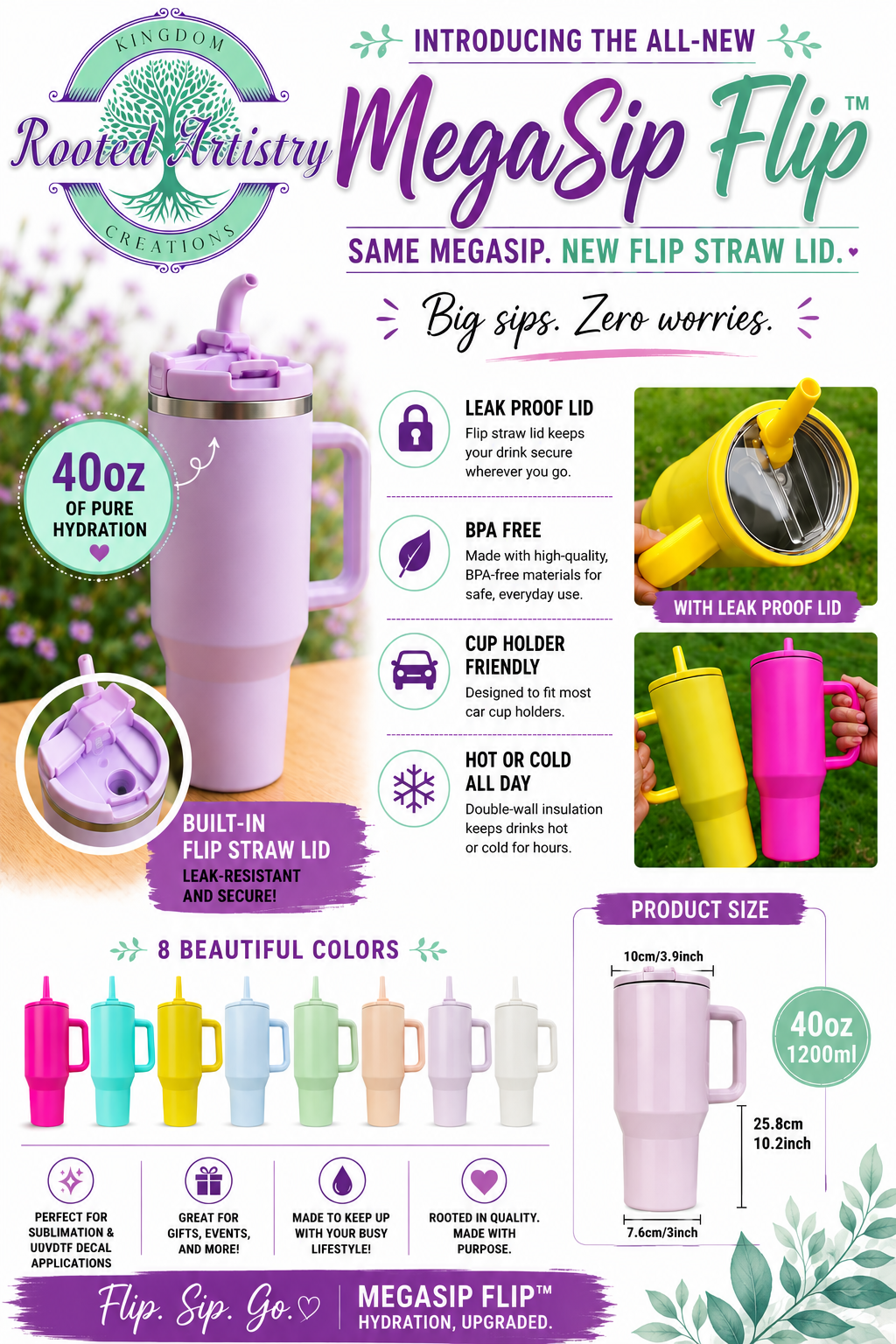 MegaSip Flip™ – Flip. Sip. Go.