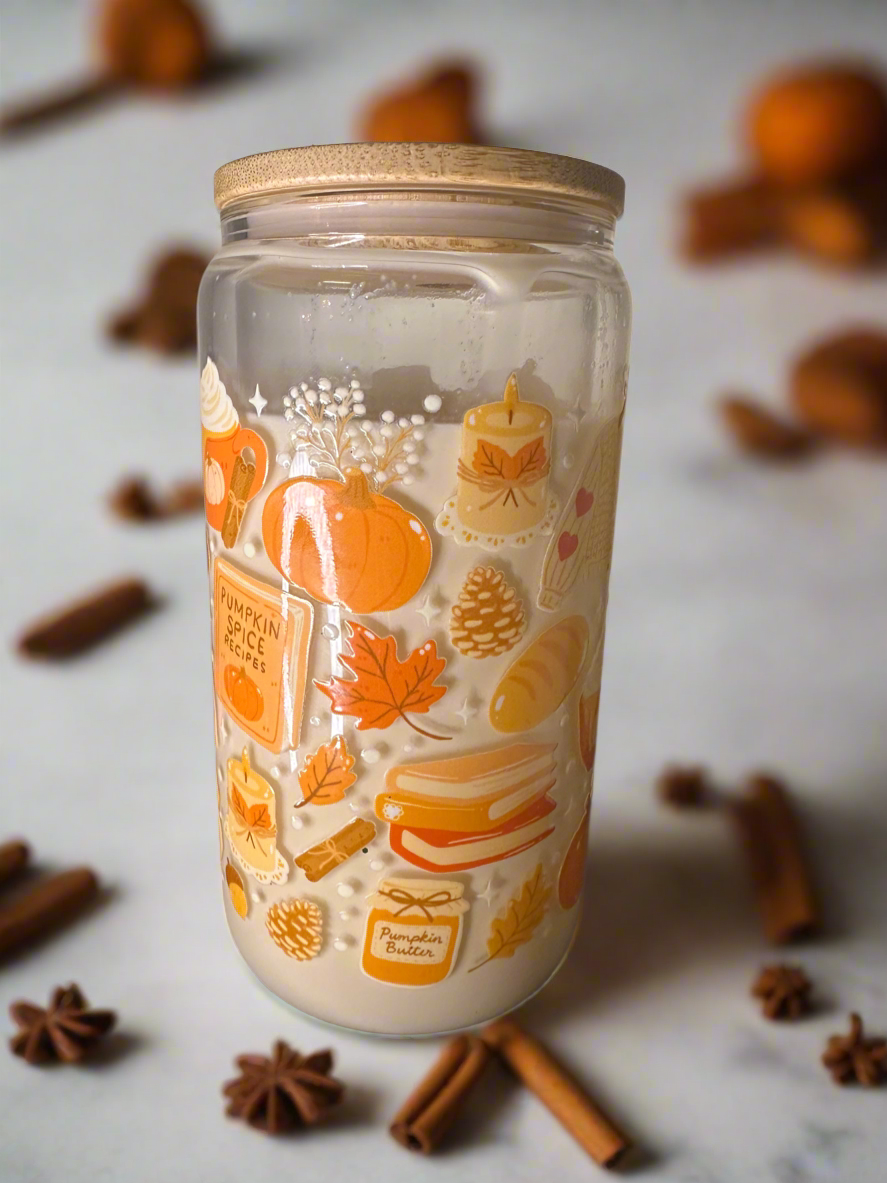 Eggnog flow snow globe