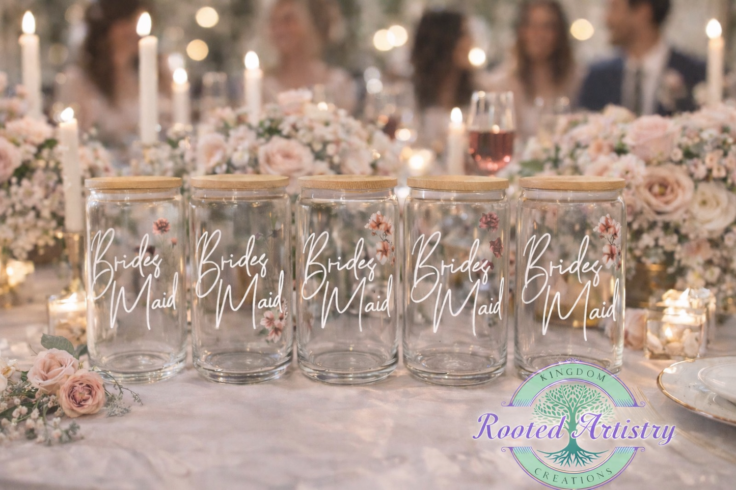 💍 Wedding Party Custom Tumbler Bundles
