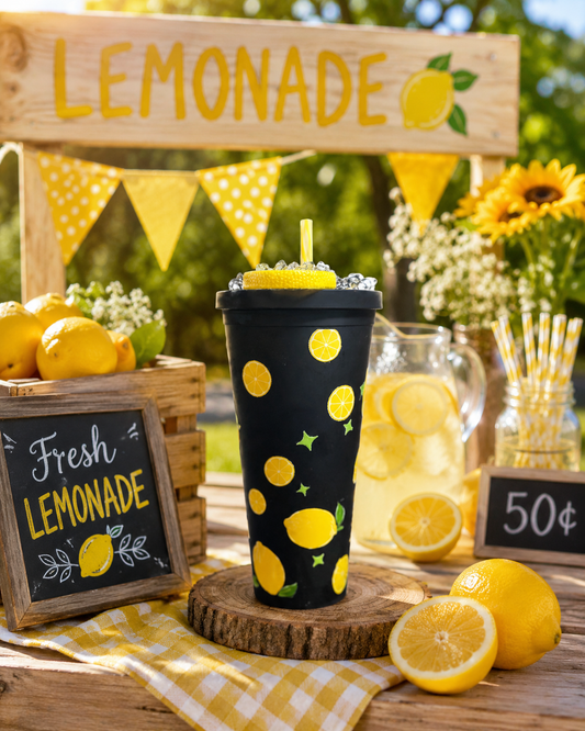 Squeeze the Day ✨ | SleekSip Funnel Edition 22 oz Acrylic Tumbler