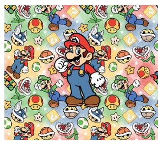 Retro Gamer Adventure – Cartoon Style Sublimation Transfer