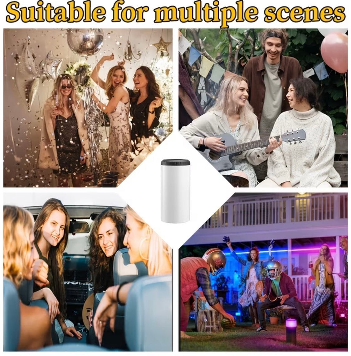 Sip & Sound™ Stainless Steel Speaker Cup