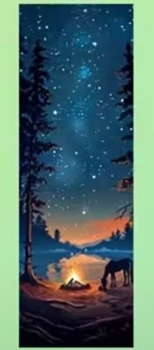 🌲✨ Campfire Nights UVDTF Pen Wrap Collection ✨🌙