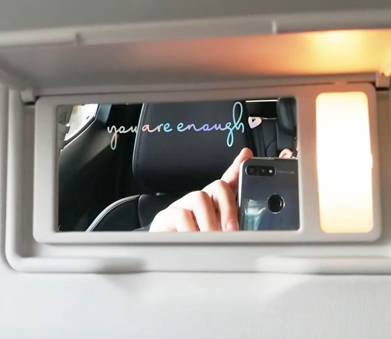 You Are Enough™ Mirror Affirmation Decal