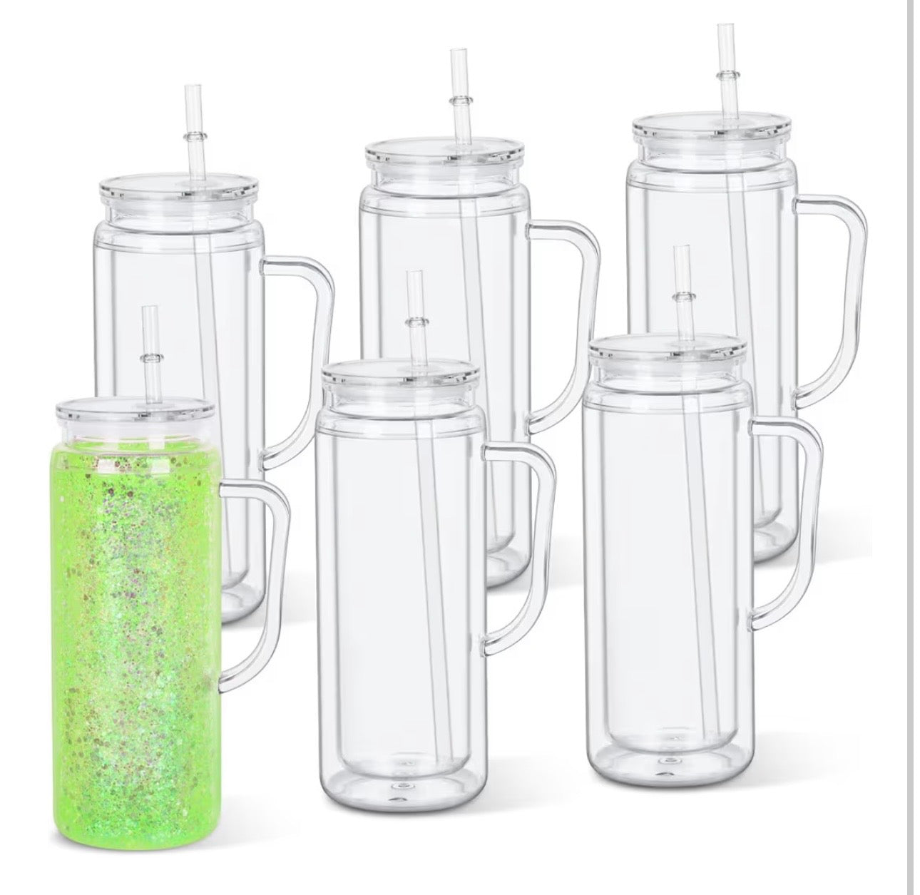 Handle My Sparkle™ | 20 oz Snow Globe Cup