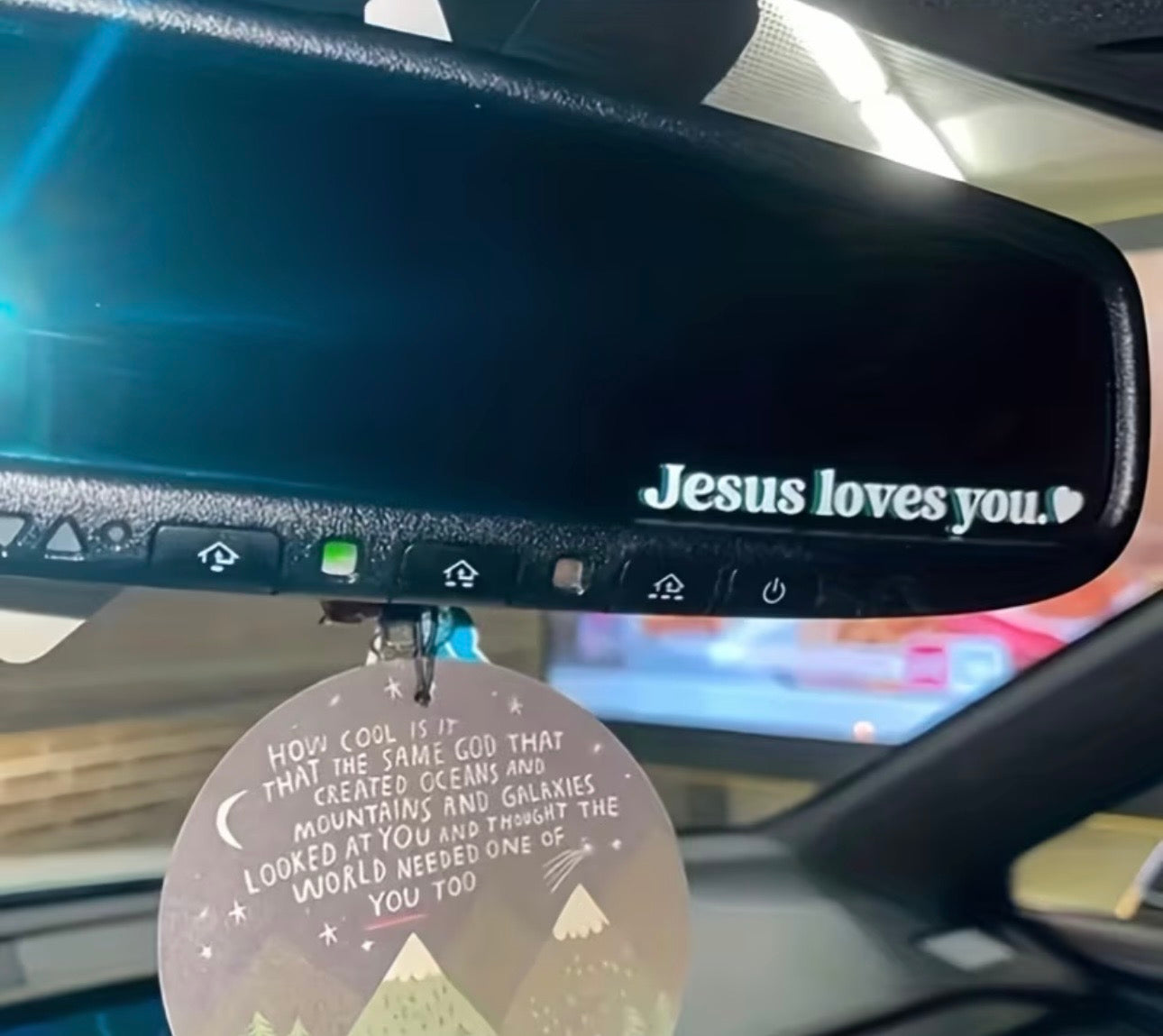 Loved Always™ Jesus Loves You UVDTF Decal