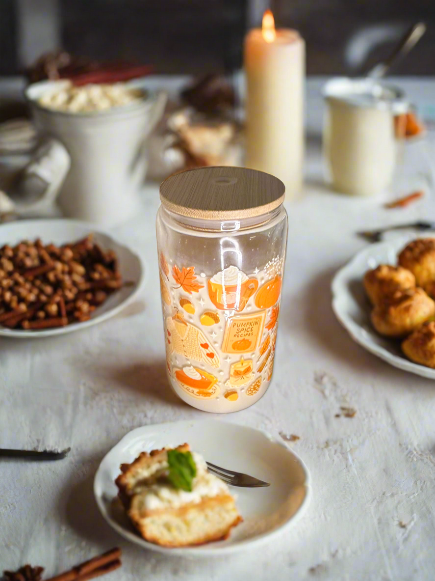 Eggnog flow snow globe