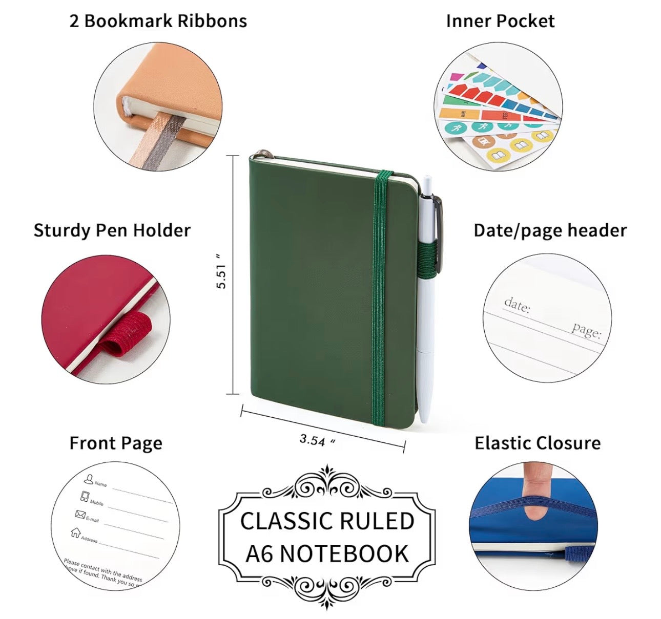 Pocket Pages™ Custom Mini Journal