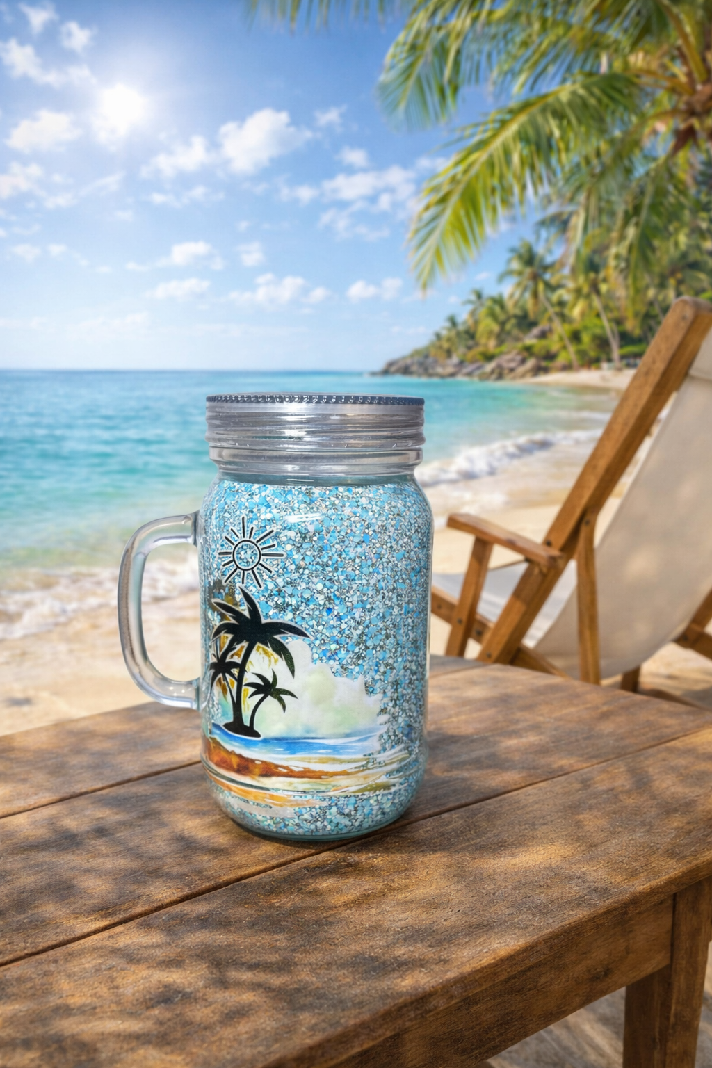 🌊 Beach Is Calling – 20 oz ChillSip PolyFlow Tumbler