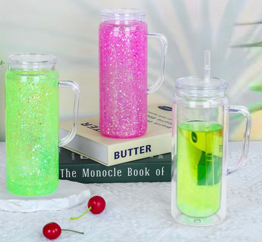Handle My Sparkle™ | 20 oz Snow Globe Cup