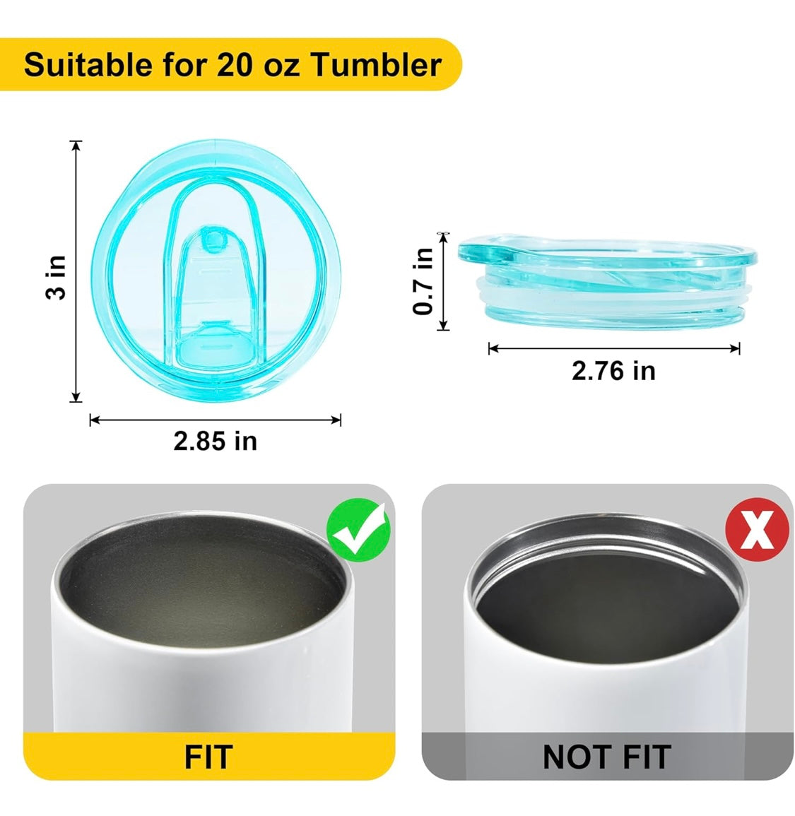 Spill- Proof Add on Lids