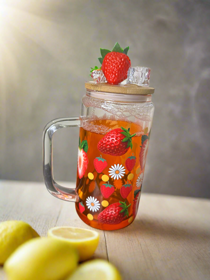 Strawberry Lemonade Snow Globe