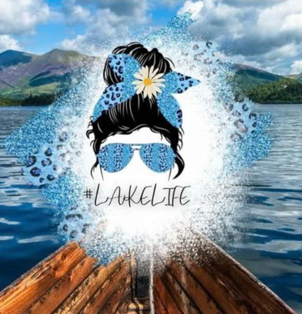 Lake Life Vibes – Sublimation Heat Transfer Add-On