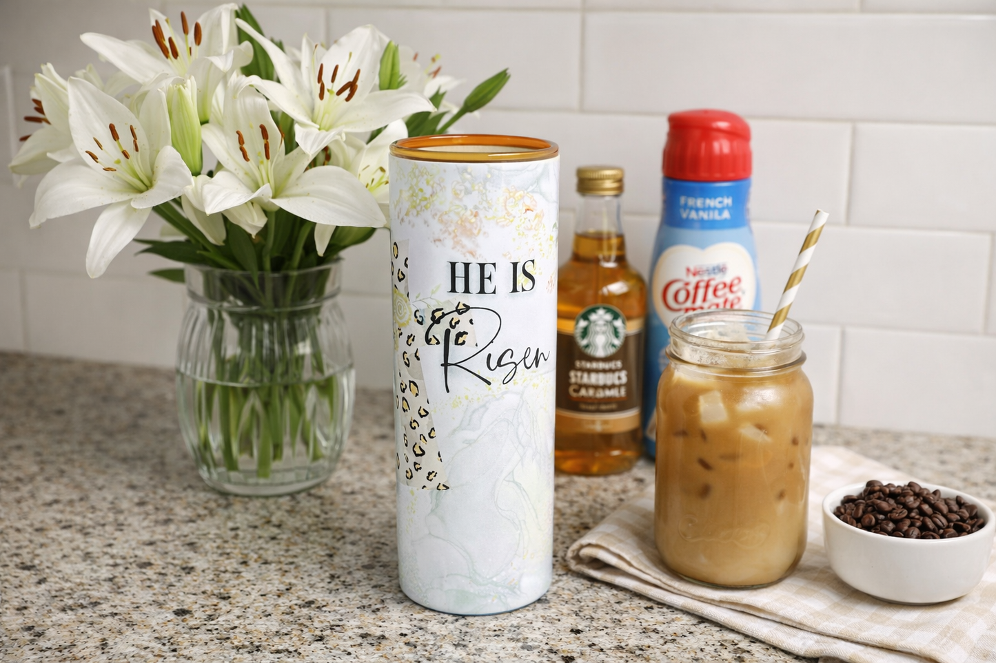 He Is Risen 20oz Faith Tumbler