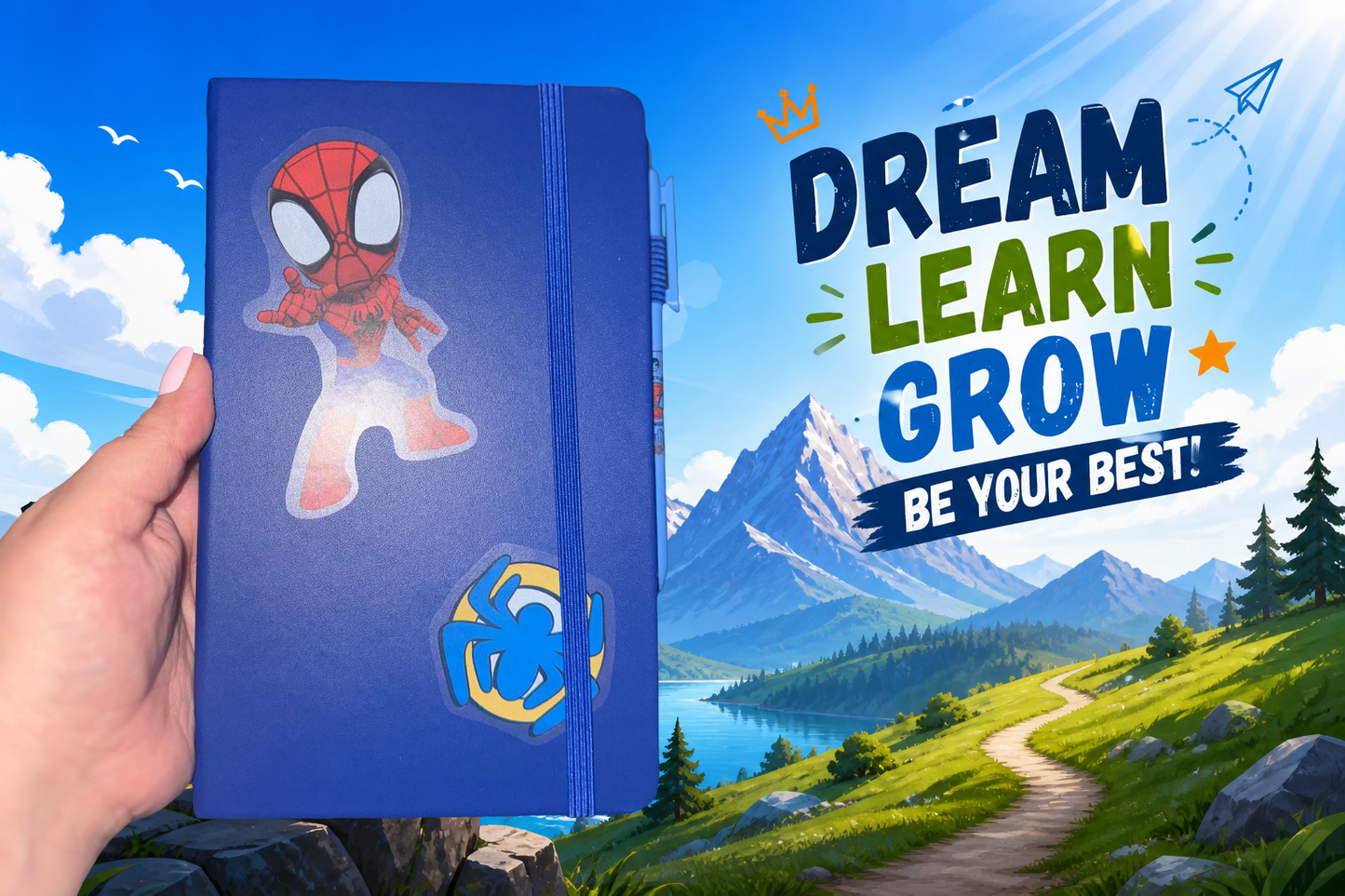 Web of Wonder™ Spidey Navy Adventure Journal