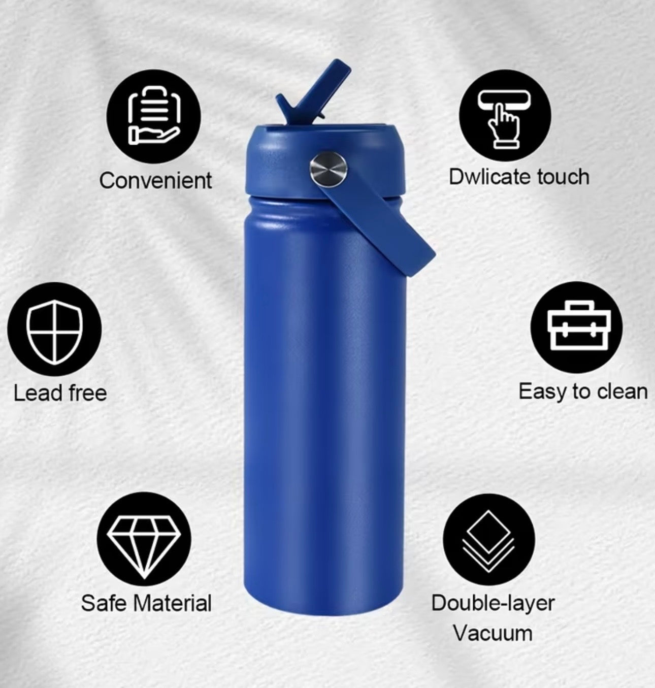 TrailSip™ 18 oz Stainless Steel Bottle | Adventure-Ready, Leak-Resistant & Customizable